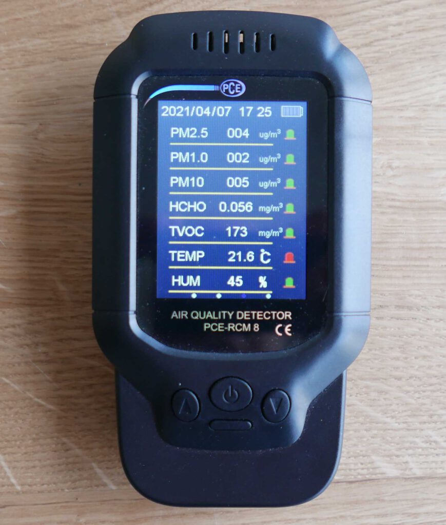 Aerosolmessgerät PCE RCM 8