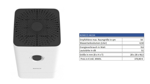 Luftbefeuchter Boneco