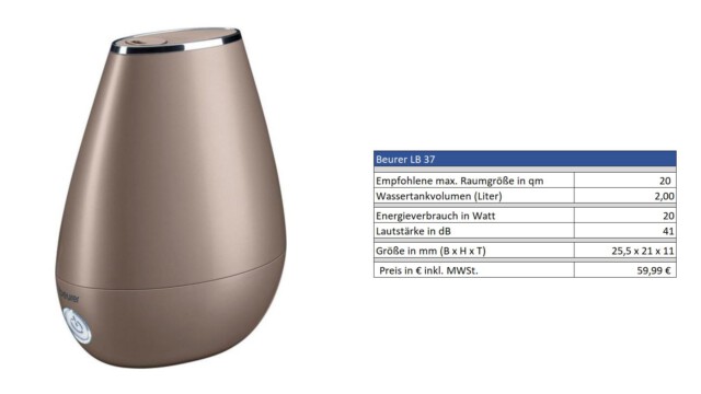 Luftbefeuchter Beurer