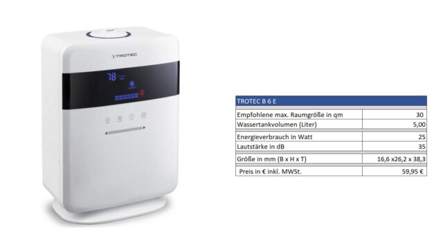 Luftbefeuchter Trotec