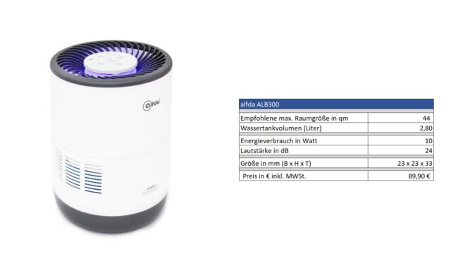 alfda Luftbefeuchter